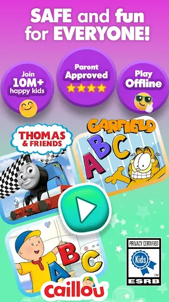 Budge World - Kids Games 2-7 [MOD: все игры открыты и без рекламы] Screenshot 3