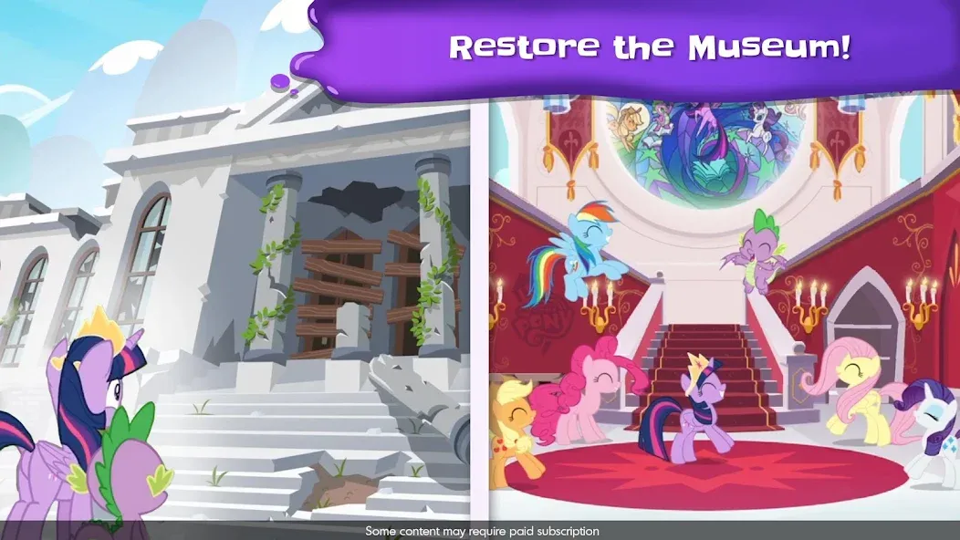 My Little Pony Color By Magic [MOD: все раскраски и персонажи открыты] Screenshot 1
