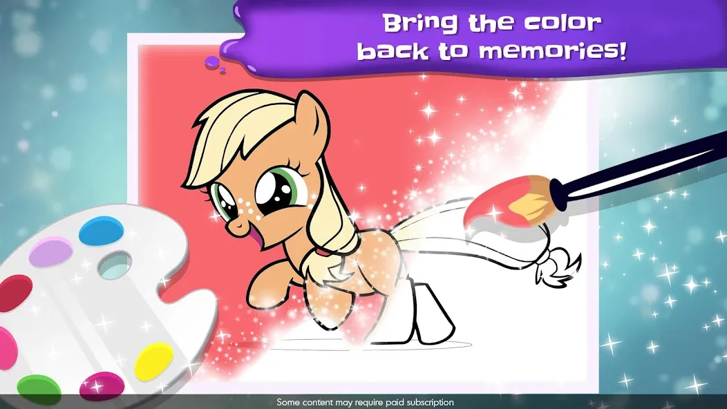 My Little Pony Color By Magic [MOD: все раскраски и персонажи открыты] Screenshot 2