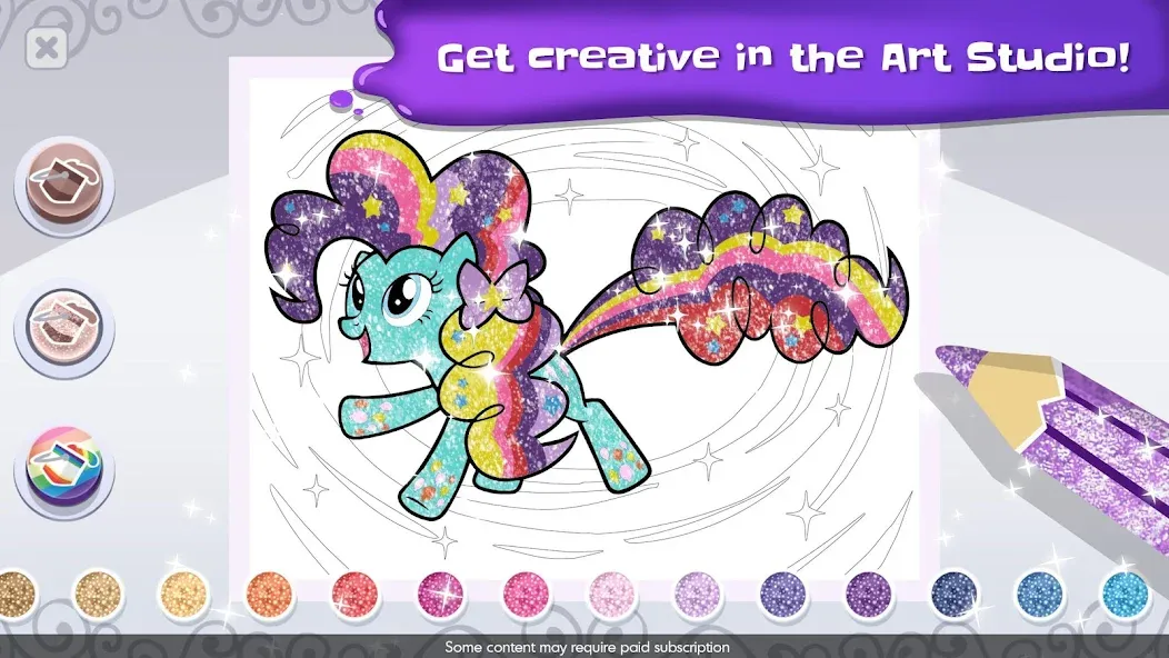 My Little Pony Color By Magic [MOD: все раскраски и персонажи открыты] Screenshot 5