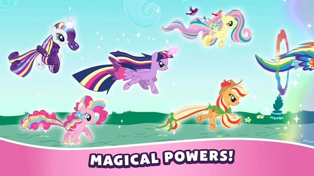 My Little Pony Rainbow Runners [MOD: безлимитные монеты и все персонажи] Screenshot 4