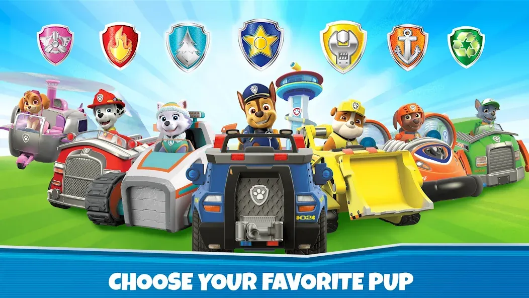 PAW Patrol Rescue World [MOD: безлимитные монеты и все щенки открыты] Screenshot 1