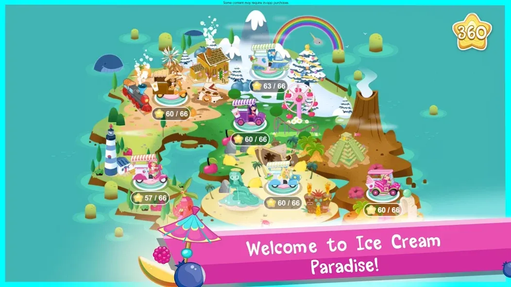 Strawberry Shortcake Ice Cream [MOD: много мороженого и открыты все уровни] Screenshot 3