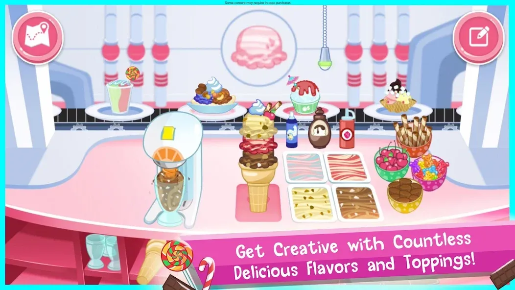 Strawberry Shortcake Ice Cream [MOD: много мороженого и открыты все уровни] Screenshot 4