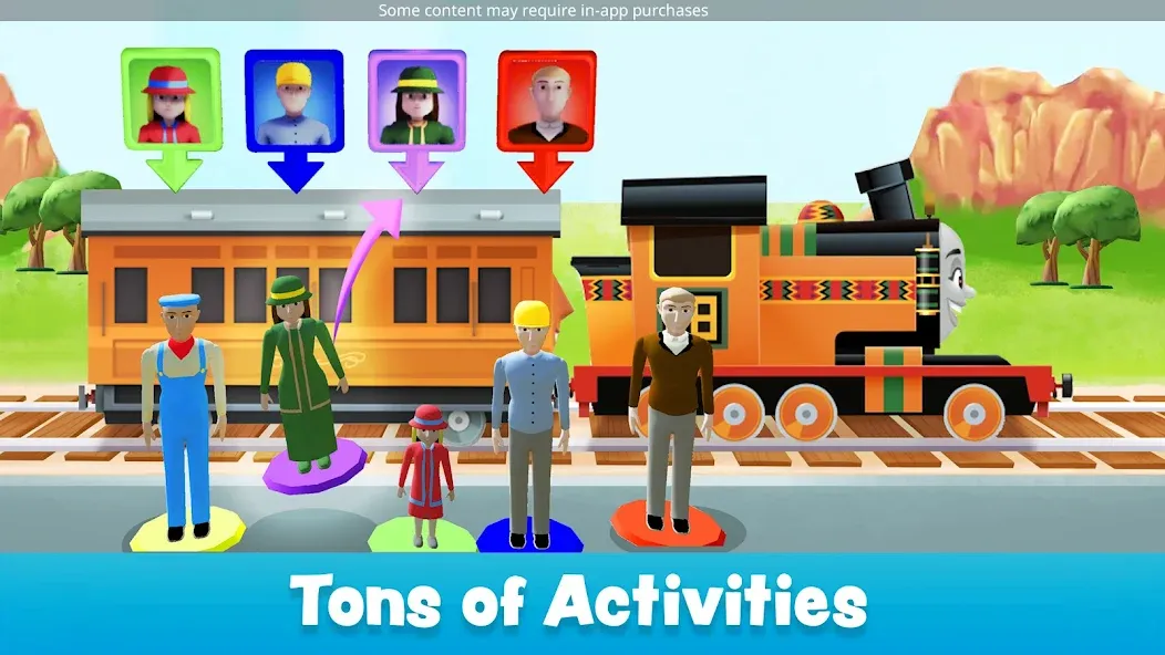 Thomas &amp; Friends: Magic Tracks [MOD: безлимитные монеты и все поезда] Screenshot 5