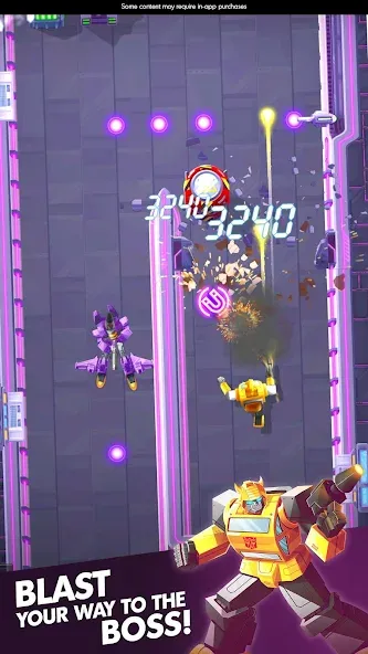 Transformers Bumblebee [MOD: безлимитные монеты и все уровни открыты] Screenshot 2
