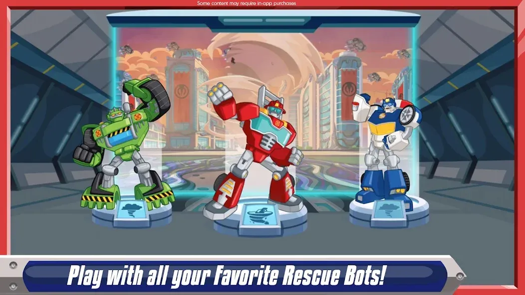 Transformers Rescue Bots: Dash [MOD: безлимитные деньги и открытые уровни] Screenshot 1