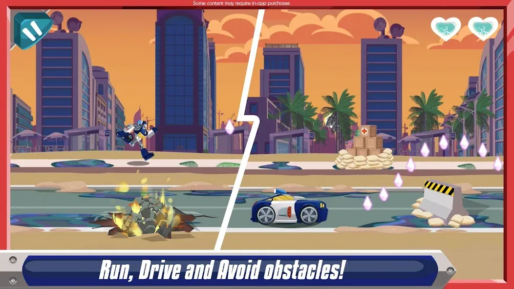 Transformers Rescue Bots: Dash [MOD: безлимитные деньги и открытые уровни] Screenshot 2