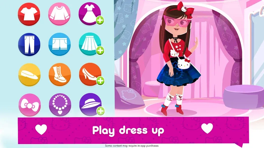 Hello Kitty Fashion Star [MOD: безлимитные деньги и наряды] Screenshot 2