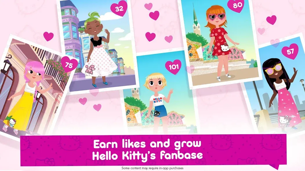 Hello Kitty Fashion Star [MOD: безлимитные деньги и наряды] Screenshot 3