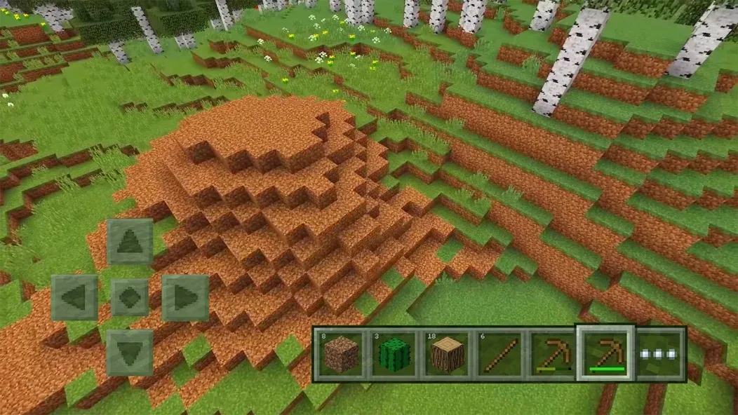 Craft World - Master Block 3D [MOD: бесконечные ресурсы и открытый мир] Screenshot 2
