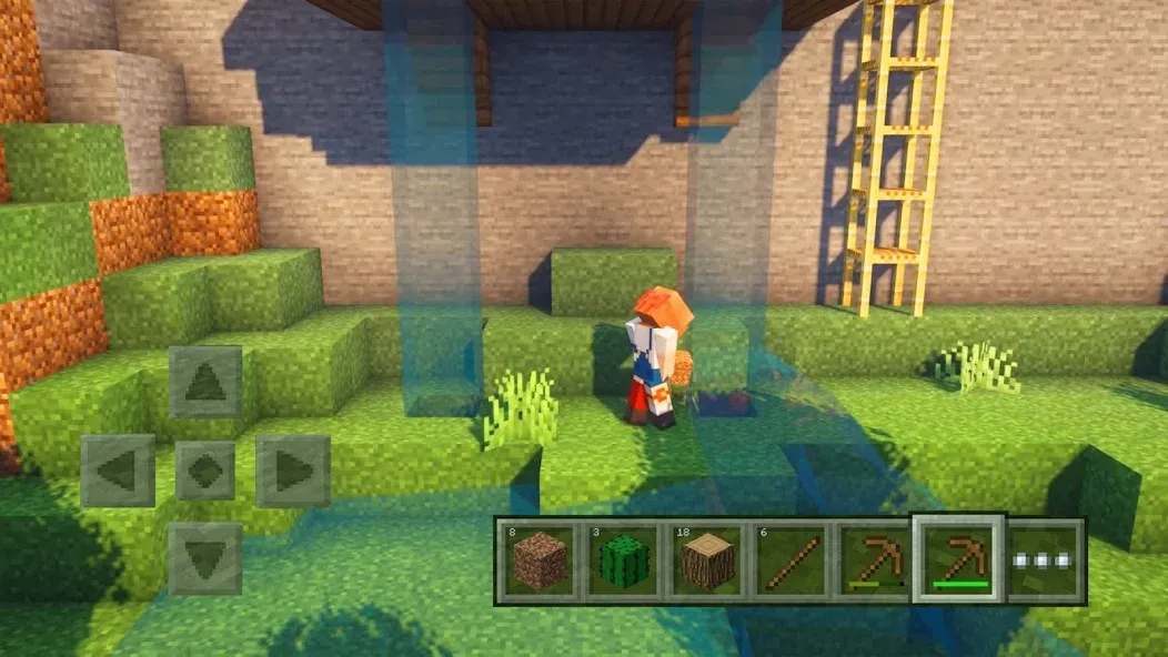Craft World - Master Block 3D [MOD: бесконечные ресурсы и открытый мир] Screenshot 4