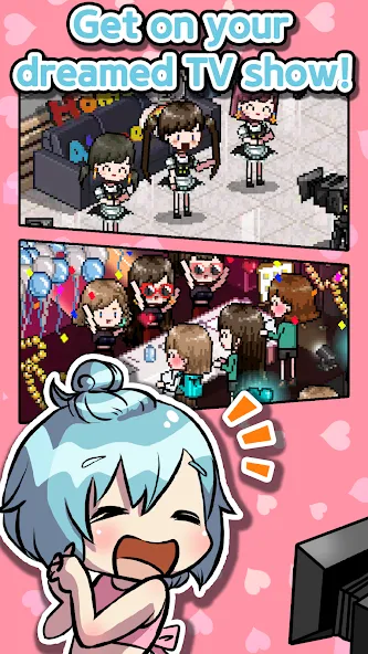 K-POP Idol Producer [MOD: безлимитные деньги и фанаты] Screenshot 4