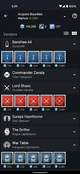 Destiny 2 Companion [MOD: актуальные билды и гайды] Screenshot 3