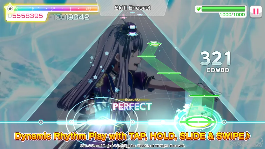 BanG Dream! Girls Band Party! [MOD: безлимитные ресурсы и все персонажи] Screenshot 5