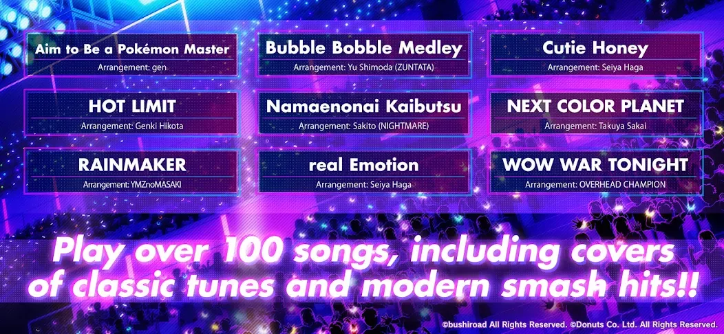 D4DJ Groovy Mix [MOD: безлимитные ресурсы и разблокирован весь контент] Screenshot 4