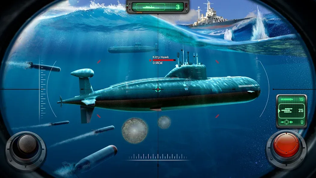 Sea War: Raid [MOD: безлимитные ресурсы и усиленный флот] Screenshot 3