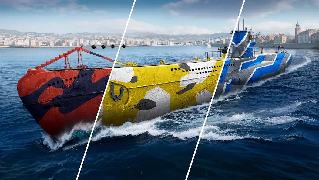 Sea War: Raid [MOD: безлимитные ресурсы и усиленный флот] Screenshot 4