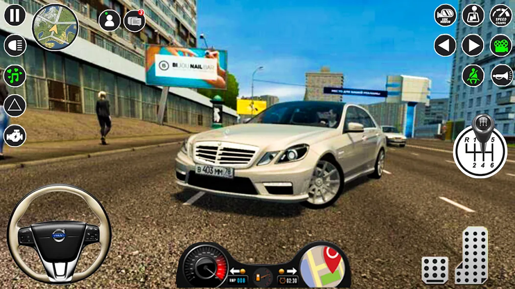 Modern Car Drive Glory Parking [MOD: безлимитные деньги и машины открыты] Screenshot 4