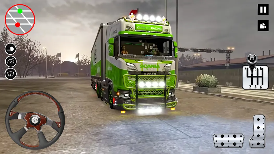 World Truck Grand Transport 3D [MOD: безлимитные деньги и топливо] Screenshot 1