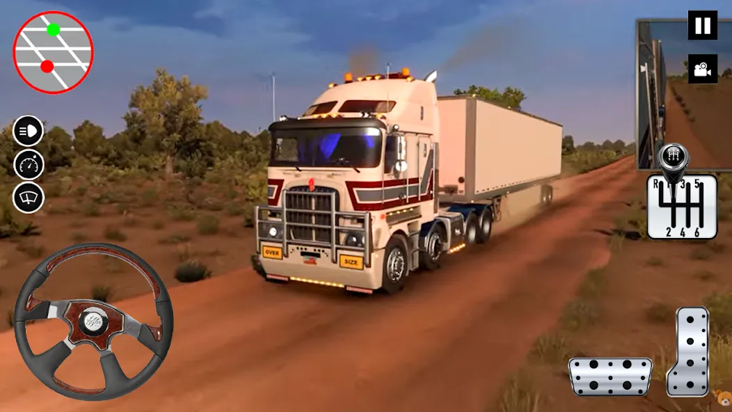 World Truck Grand Transport 3D [MOD: безлимитные деньги и топливо] Screenshot 4