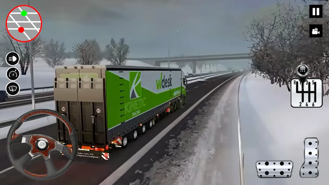 World Truck Grand Transport 3D [MOD: безлимитные деньги и топливо] Screenshot 5