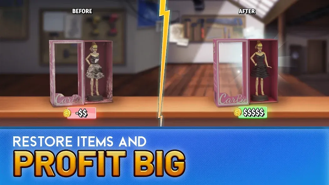 Bid Wars: Collect Items [MOD: безлимитные деньги и предметы] Screenshot 3