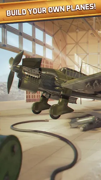 Idle Planes: Build Airplanes [MOD: безлимитные деньги и все самолеты открыты] Screenshot 2