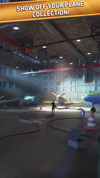 Idle Planes: Build Airplanes [MOD: безлимитные деньги и все самолеты открыты] Screenshot 4