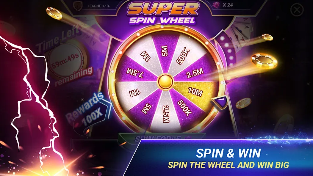 Poker Zmist - Offline &amp; Online [MOD: безлимитные фишки и открытые столы] Screenshot 4