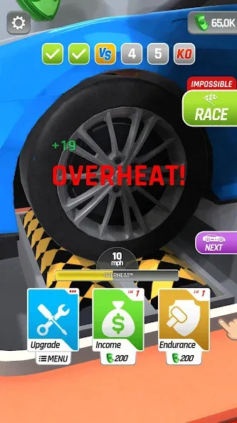 Dyno Racing [MOD: безлимитные деньги и ускорение машин] Screenshot 3