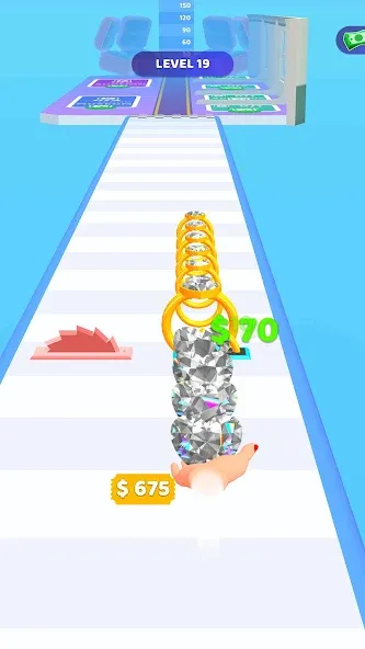 Gem Stack [MOD: безлимитные монеты и мощные усилители] Screenshot 4