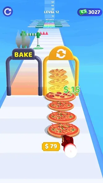 I Want Pizza [MOD: безлимитные монеты и улучшения] Screenshot 3
