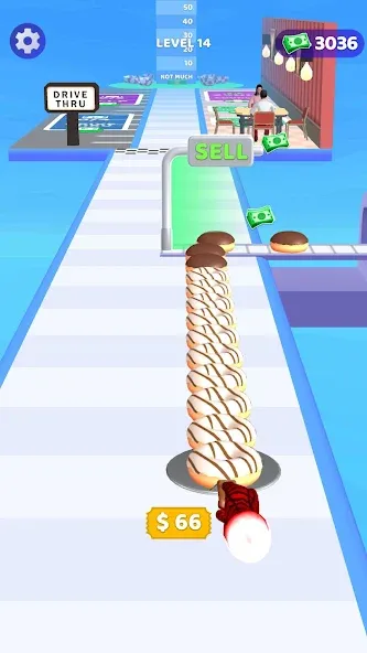 I Want Pizza [MOD: безлимитные монеты и улучшения] Screenshot 5