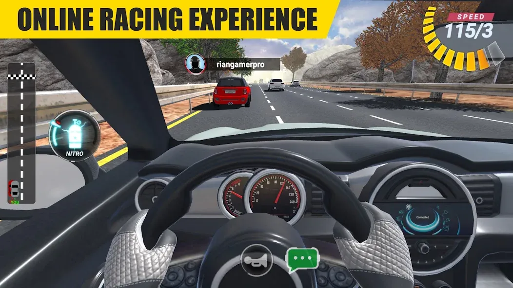 Racing Online:Car Driving Game [MOD: без рекламы и много денег] Screenshot 1