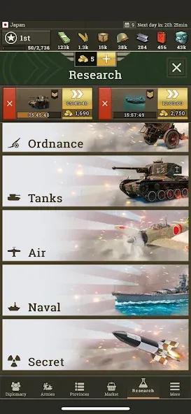 Call of War: Frontlines [MOD: безлимитные ресурсы и мощное оружие] Screenshot 4