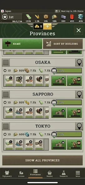 Call of War: Frontlines [MOD: безлимитные ресурсы и мощное оружие] Screenshot 5