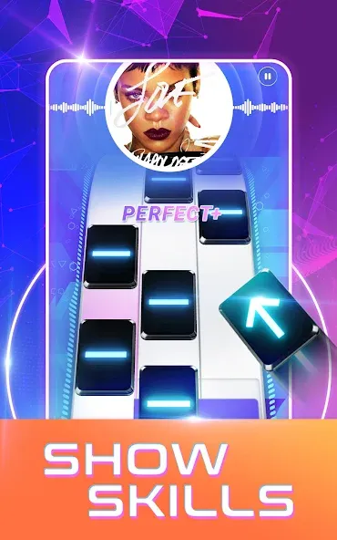 Beat Tiles: Music Game [MOD: разблокированы все песни и уровни] Screenshot 4