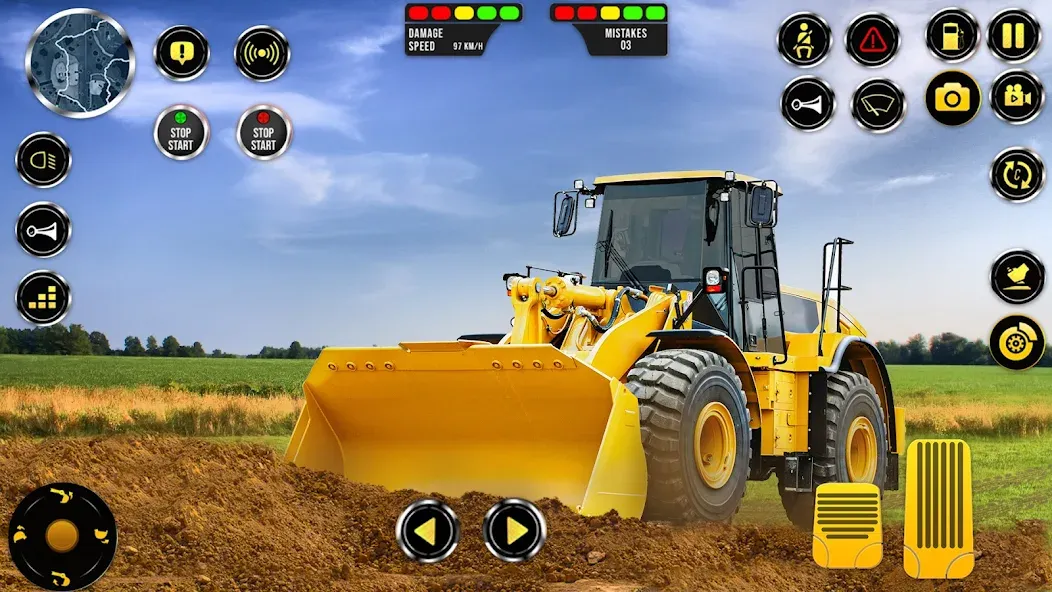 Construction Machine Real JCB [MOD: безлимитные деньги и все машины открыты] Screenshot 2