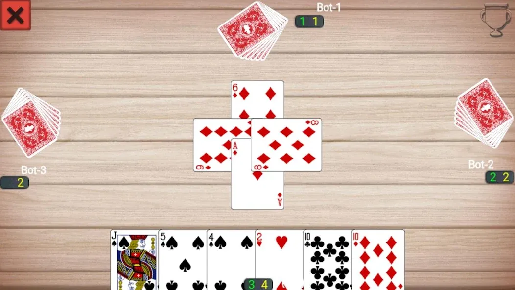 Callbreak Master - Card Game [MOD: безлимитные деньги и всё открыто] Screenshot 4