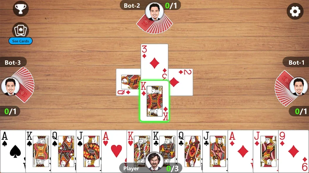 Callbreak Master 3 - Card Game [MOD: без рекламы и подсказки] Screenshot 2