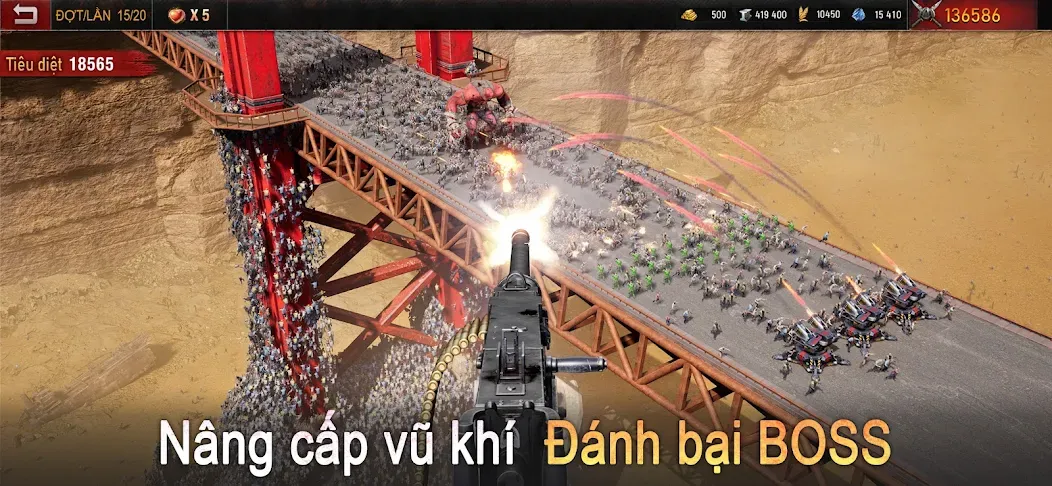 Binh Đoàn Z [MOD: неограниченные ресурсы и мощное оружие] Screenshot 2