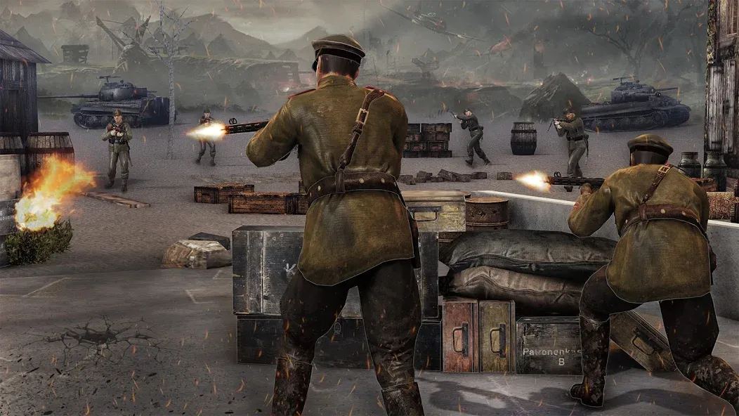Medal of War – WW2 Games 2024 [MOD: безлимитные деньги и оружие] Screenshot 3