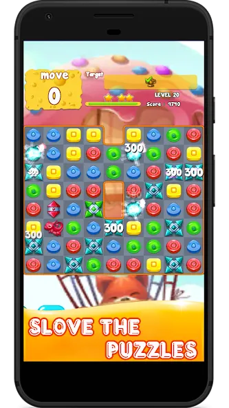 Candy 2024-Candy Match 3 Game [MOD: безлимитные жизни и подсказки] Screenshot 3