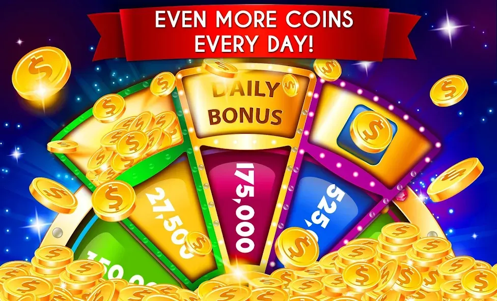 Slots Oscar: huge casino games [MOD: безлимитные монеты и все слоты открыты] Screenshot 5