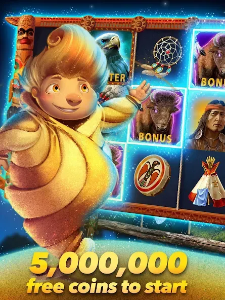 Sandman Slots - Slot Machines [MOD: безлимитные монеты и бонусы] Screenshot 1
