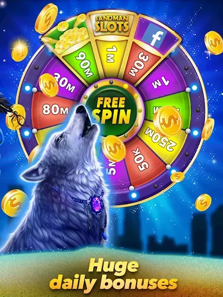 Sandman Slots - Slot Machines [MOD: безлимитные монеты и бонусы] Screenshot 4