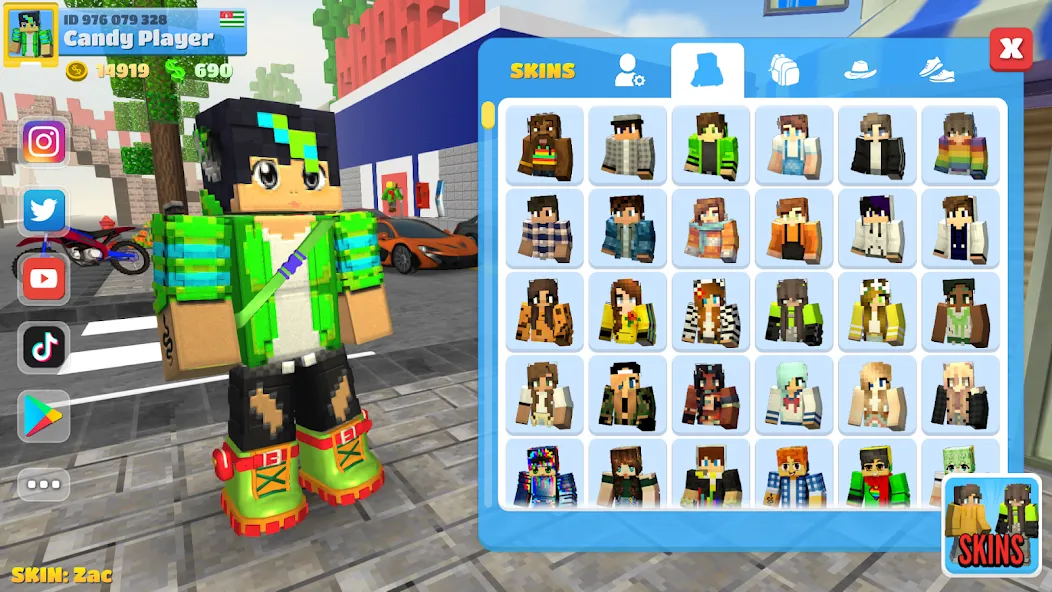 School Party Craft [MOD: безлимитные деньги и премиум открыт] Screenshot 1