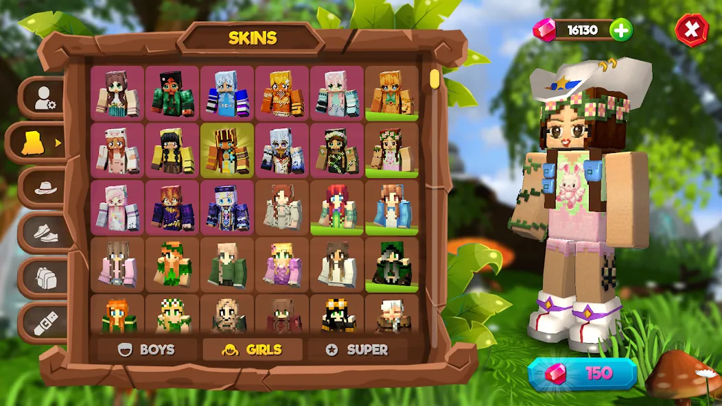 Pony World Craft [MOD: безлимитные ресурсы и открыты все пони] Screenshot 1