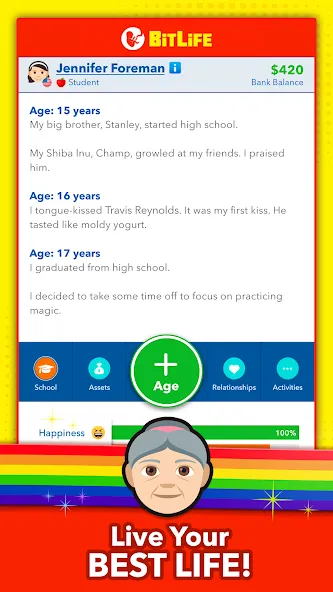 BitLife - Life Simulator [MOD: безлимитные деньги и премиум функции] Screenshot 4